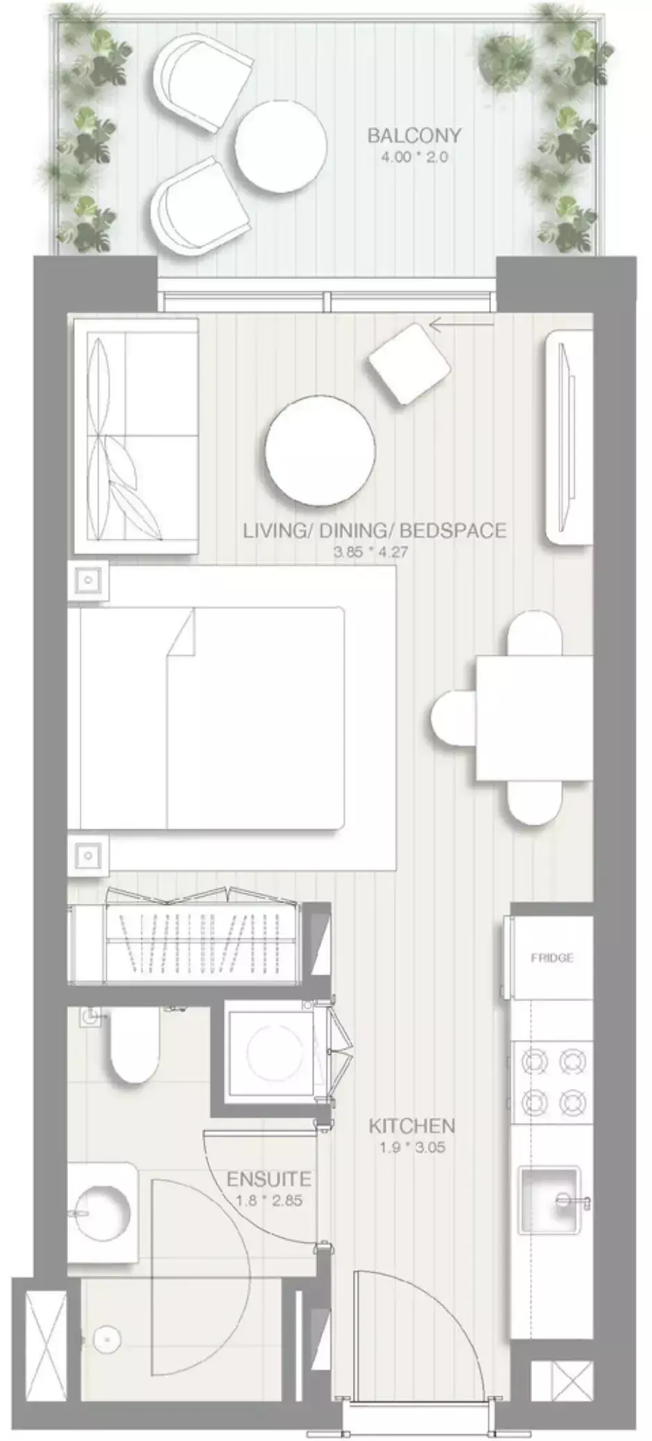 Unit floor plan image