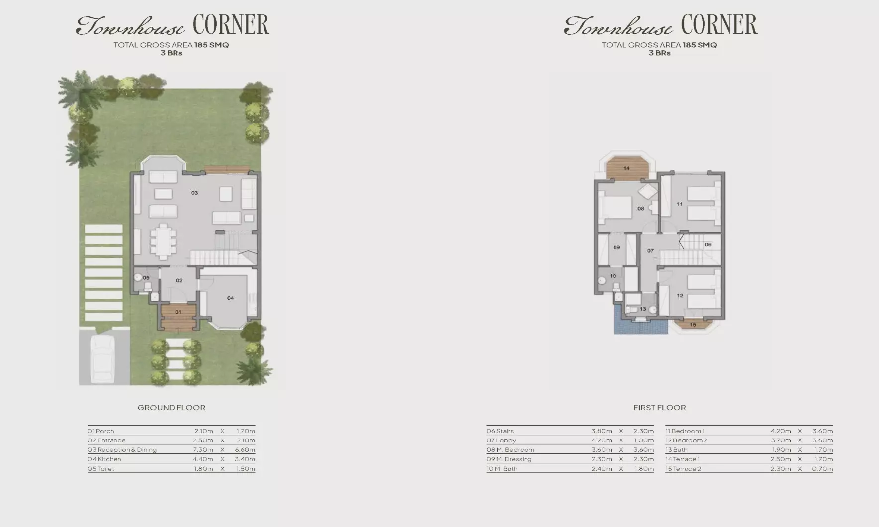 صورة مخطط ارضية الوحدة