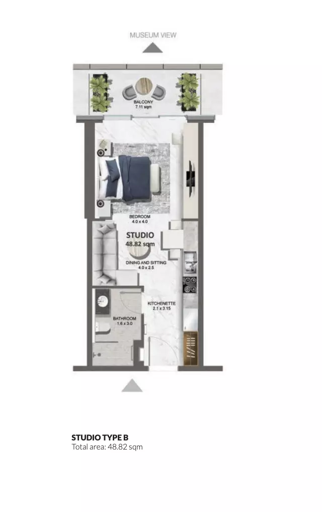 صورة مخطط ارضية الوحدة