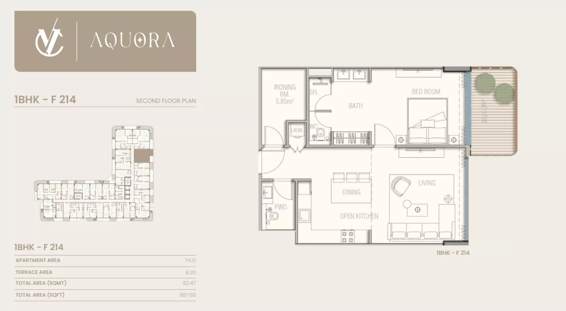 Unit floor plan image