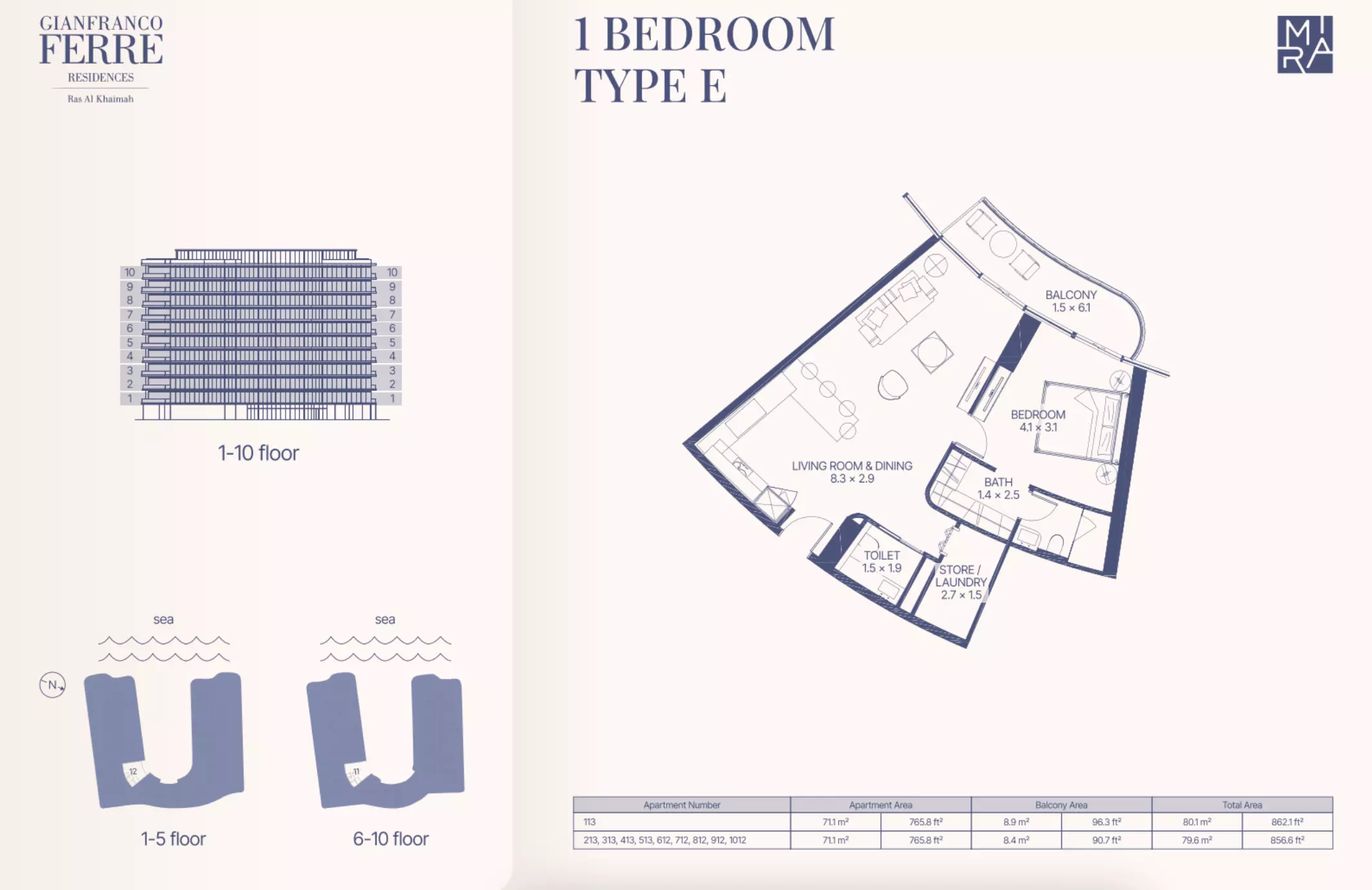 Unit floor plan image