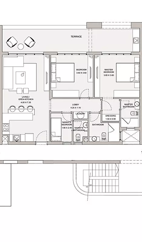 Unit floor plan image