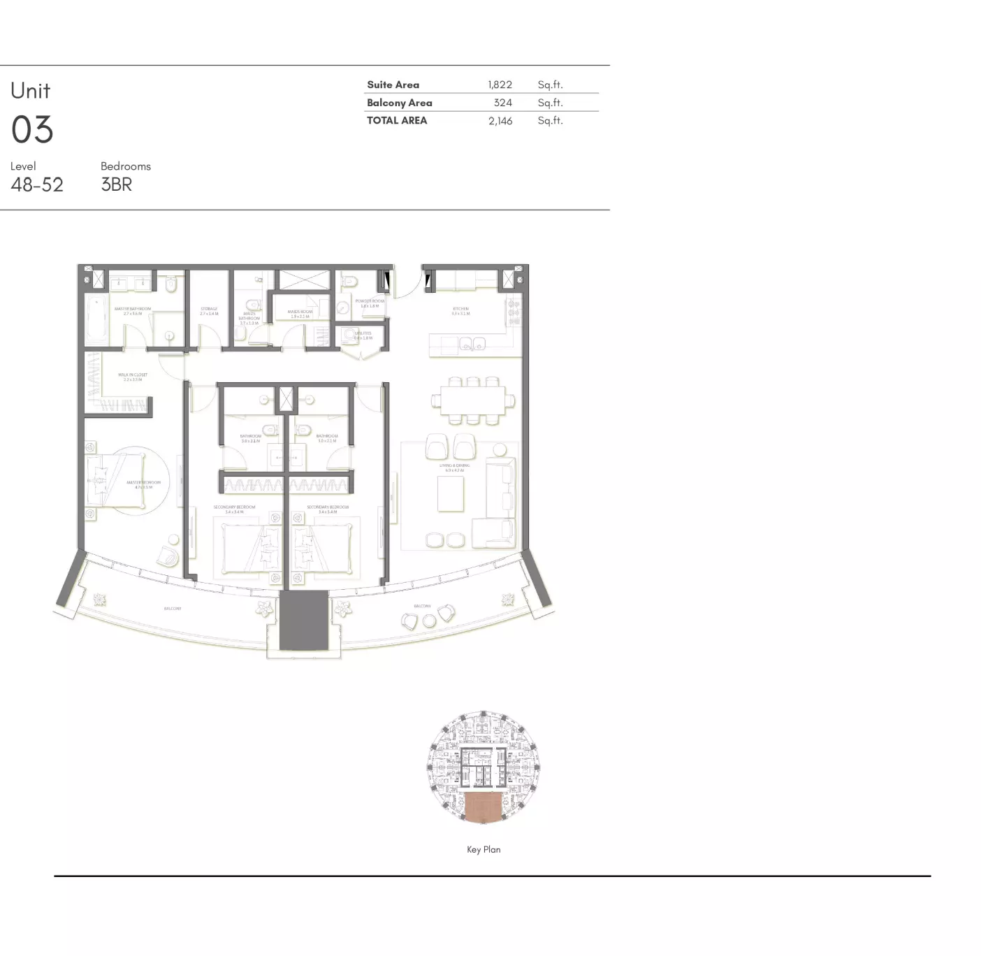 Unit floor plan image