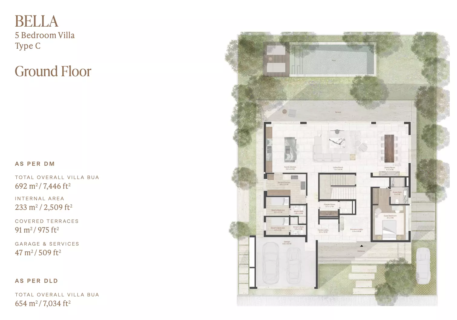 صورة مخطط ارضية الوحدة