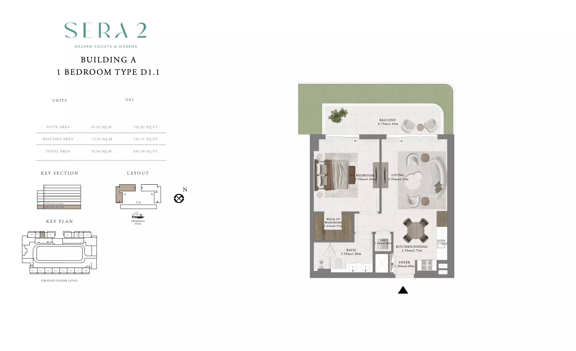 Unit floor plan image