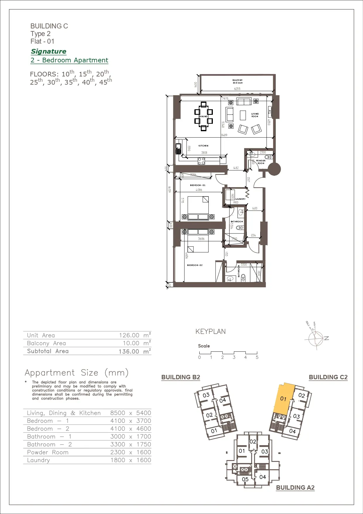 Unit floor plan image