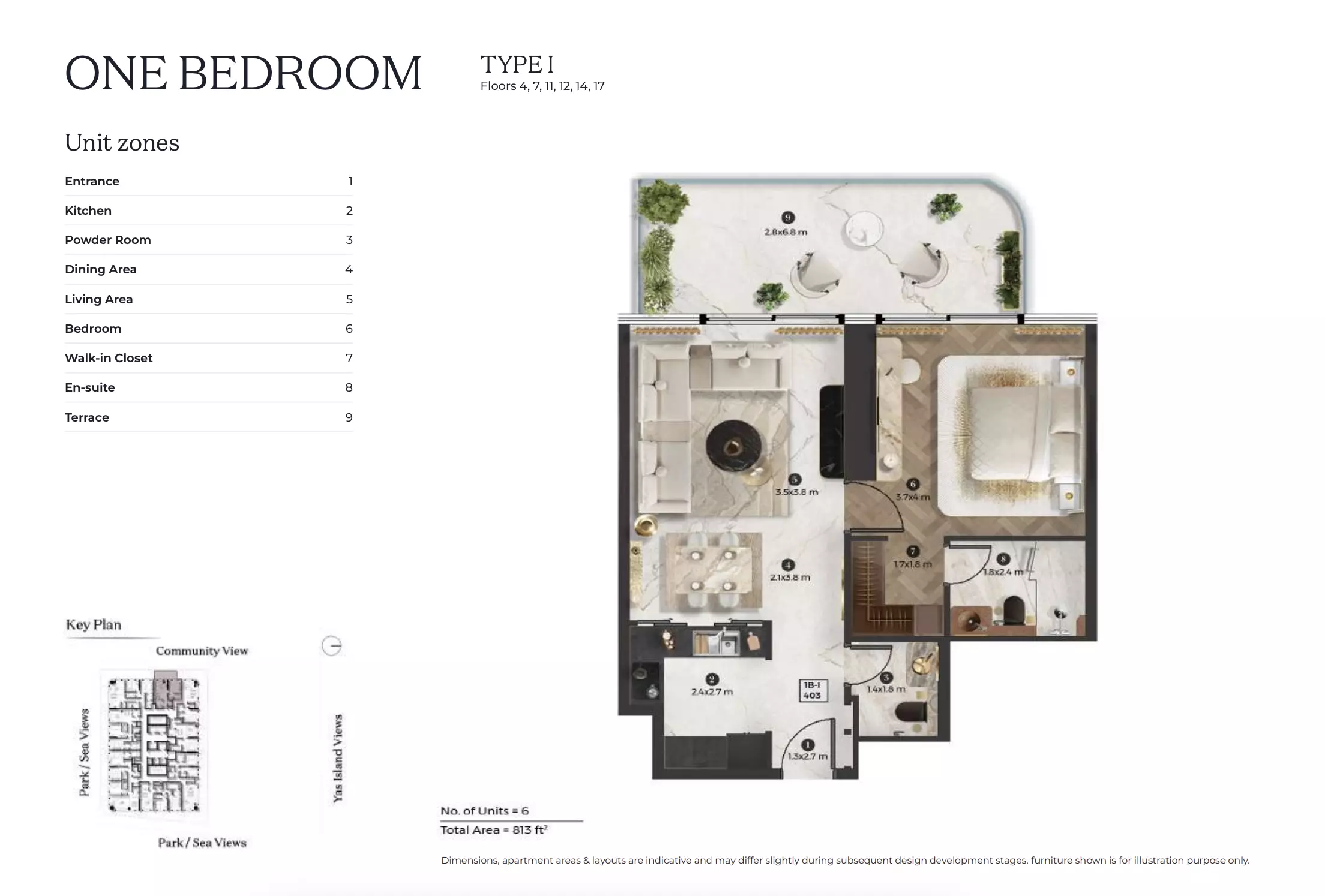 Unit floor plan image