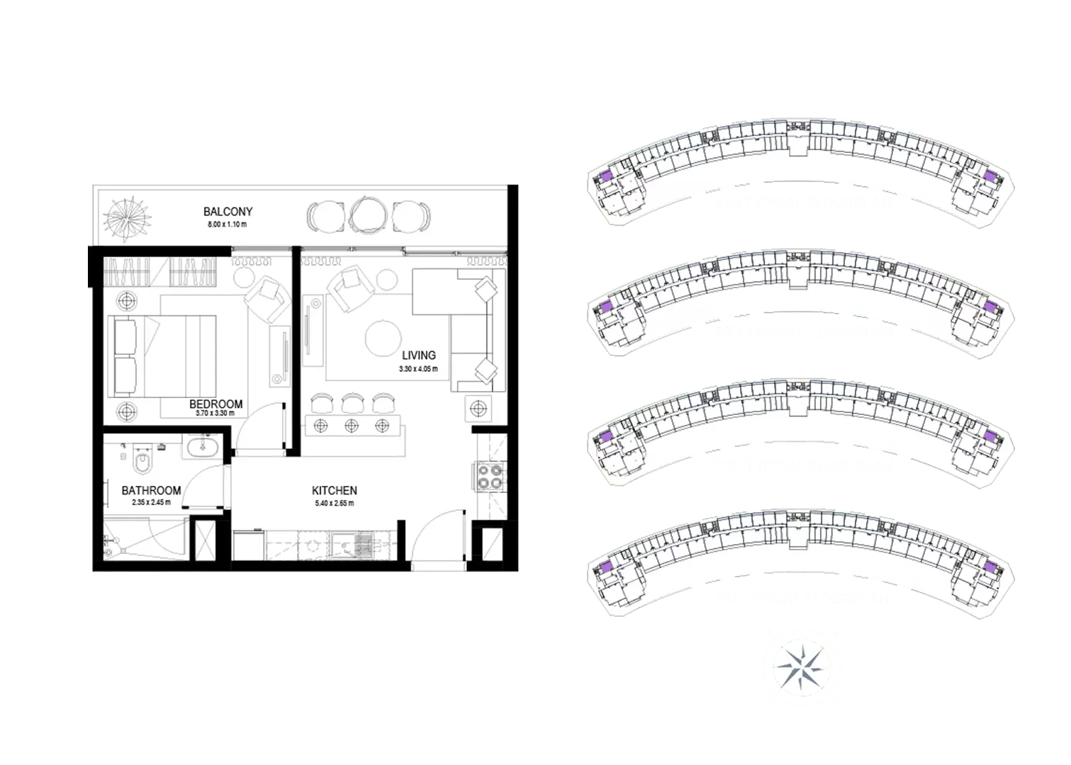 Unit floor plan image