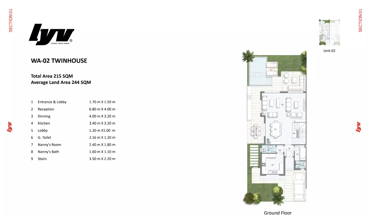 Unit floor plan image