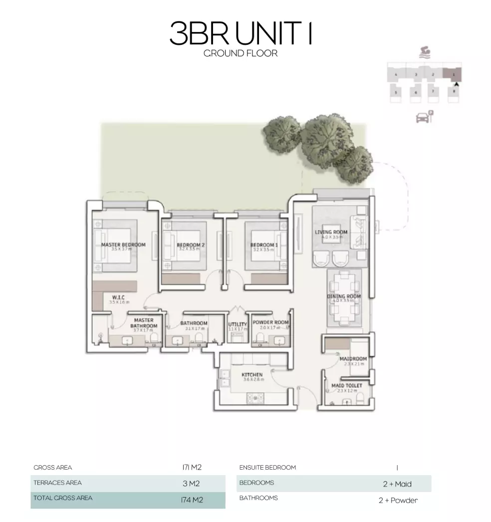 Unit floor plan image