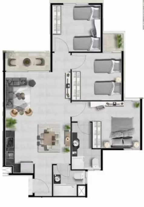 Unit floor plan image