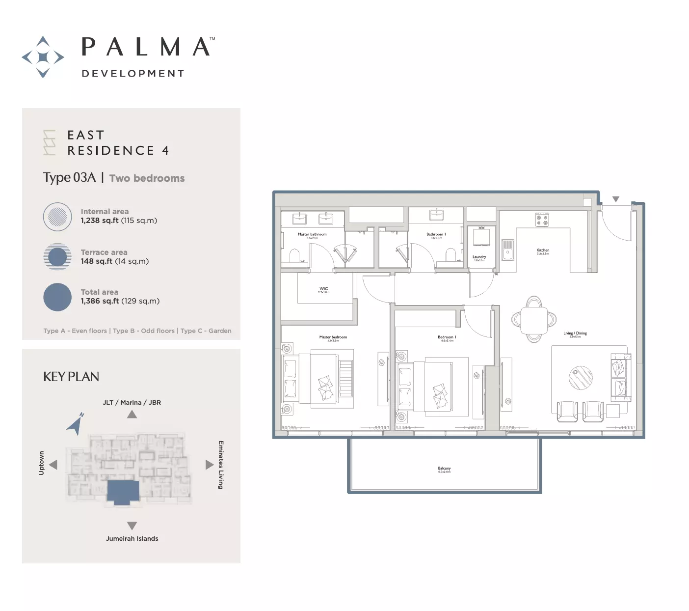 Unit floor plan image
