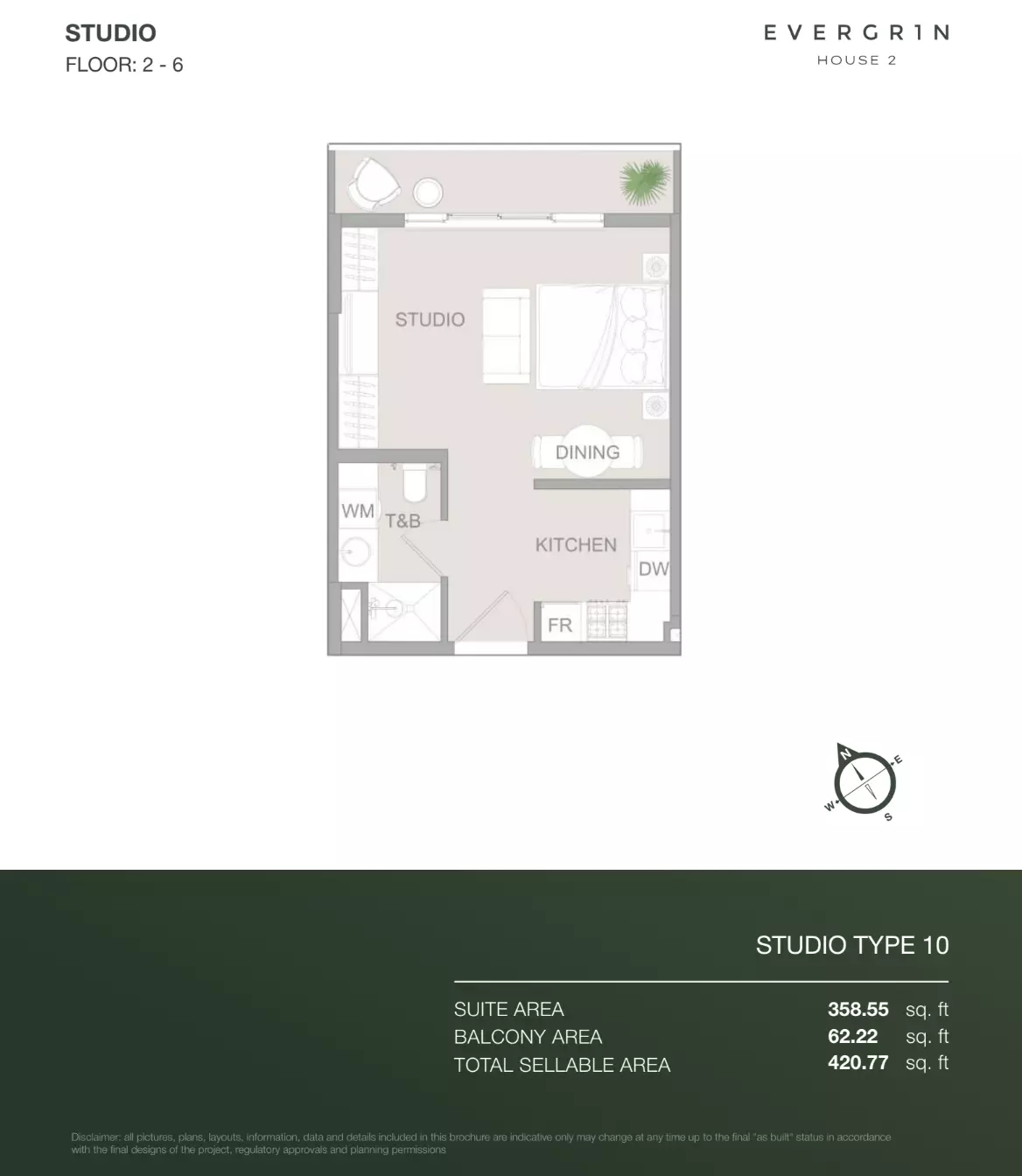 Unit floor plan image