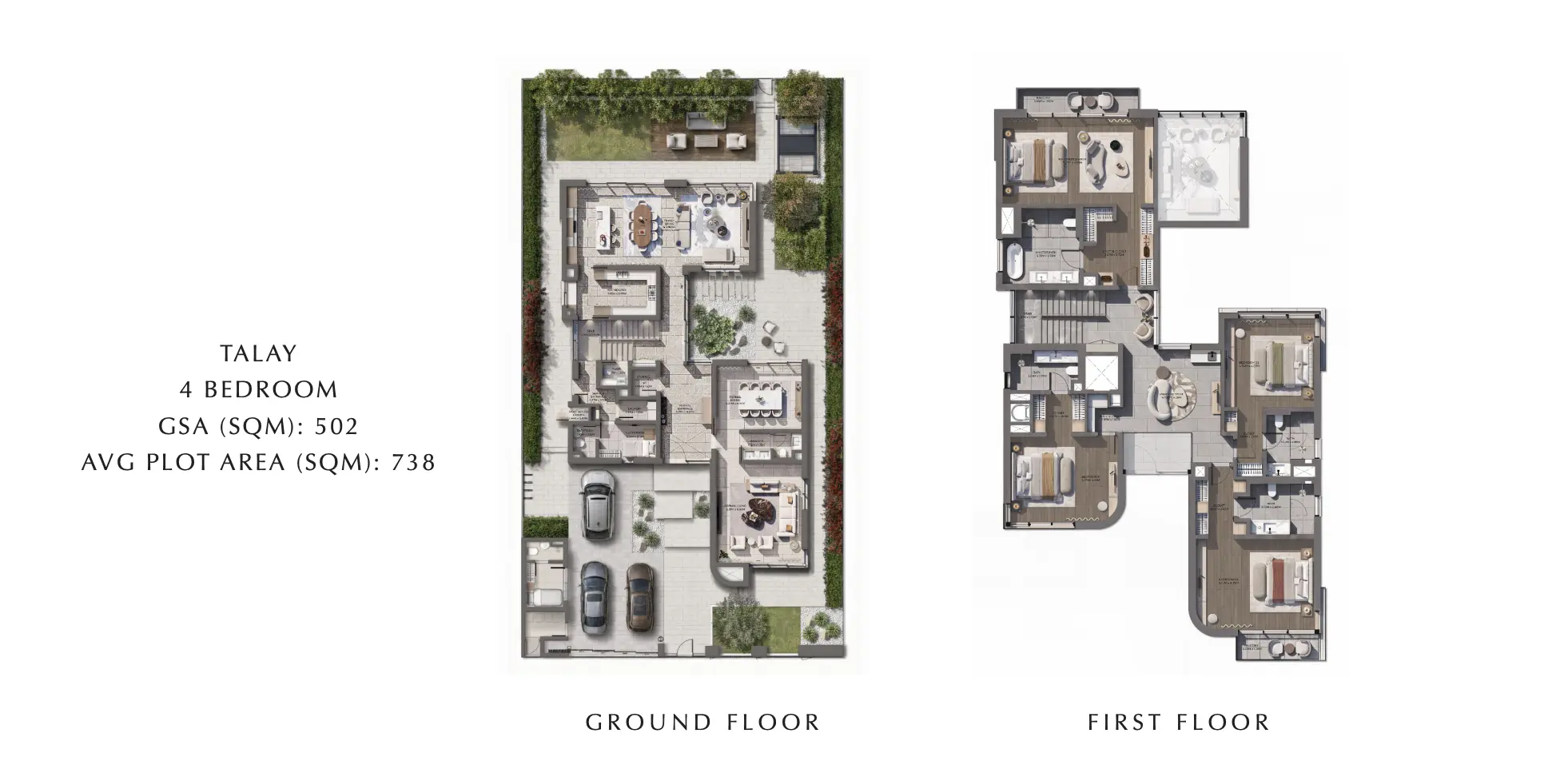 Talay — 4BR floor plan