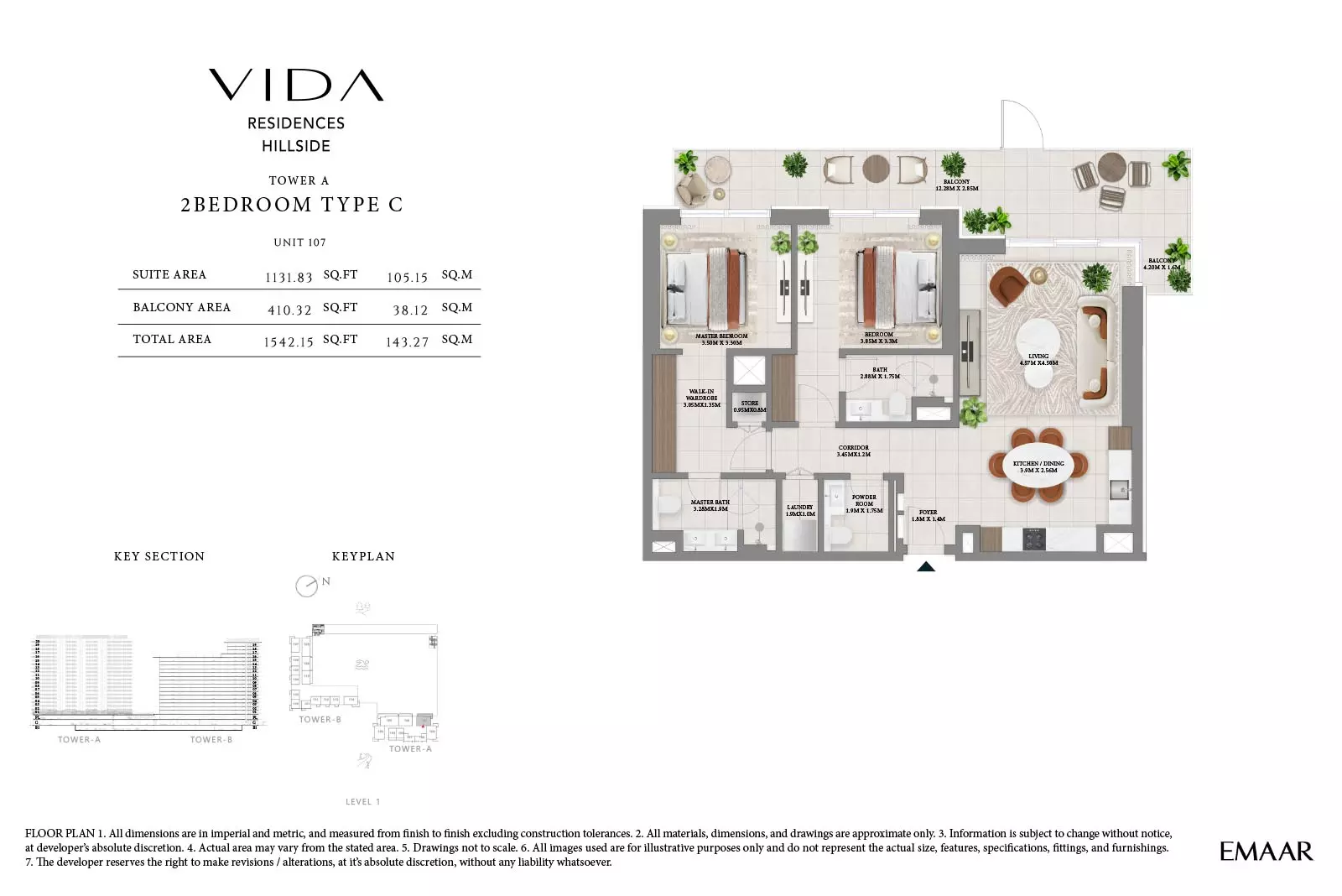 Unit floor plan image