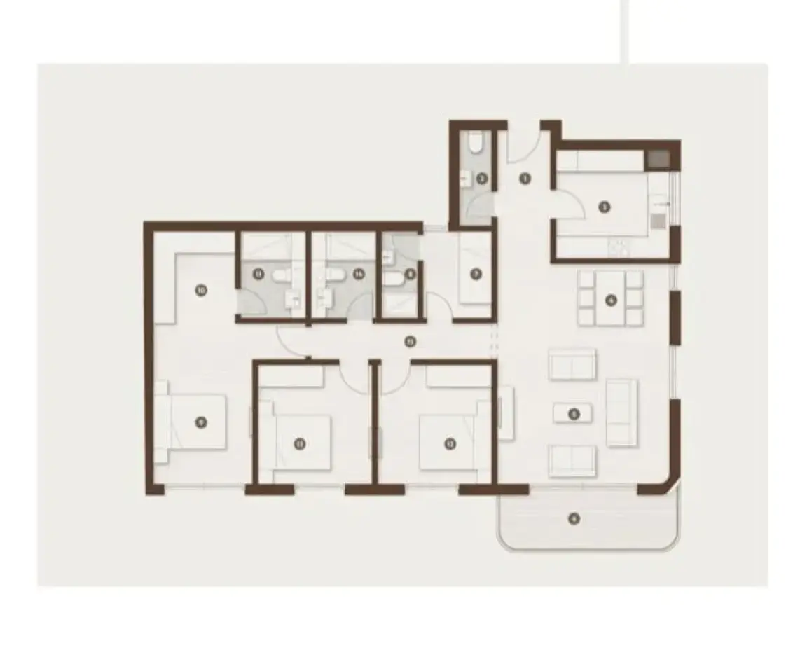 Unit floor plan image