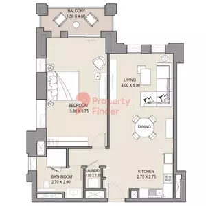 Asayel Type F, 1 bed