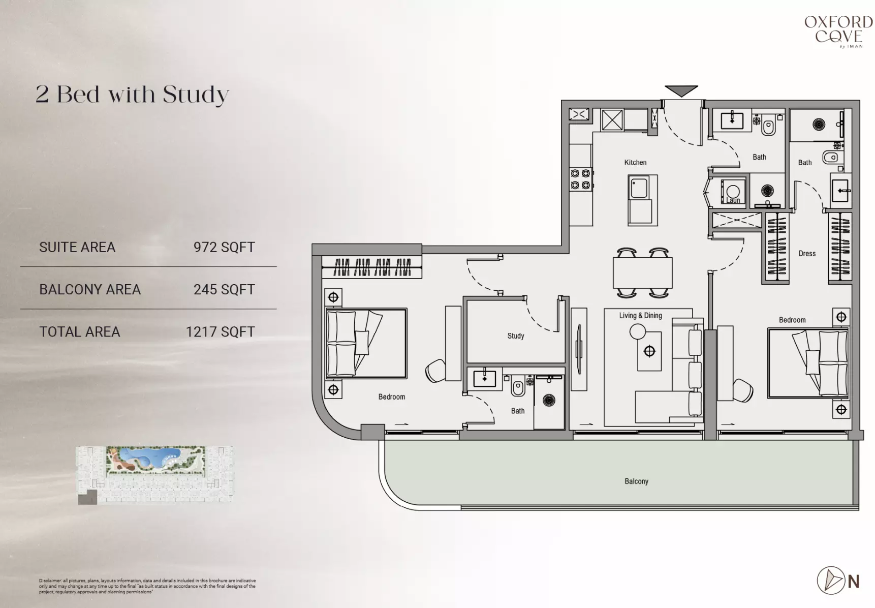 Unit floor plan image