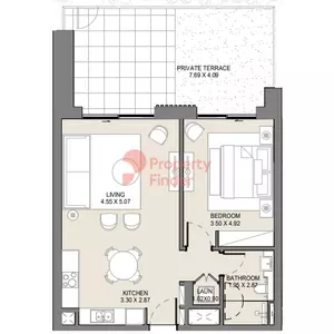 Jomana B8-Type A Level ground, 1 bed