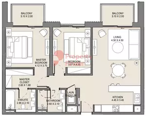 Jomana B3-Type A Level 1, 2 beds