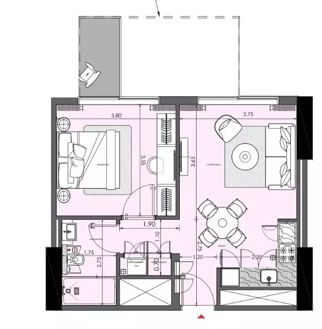 Unit floor plan image