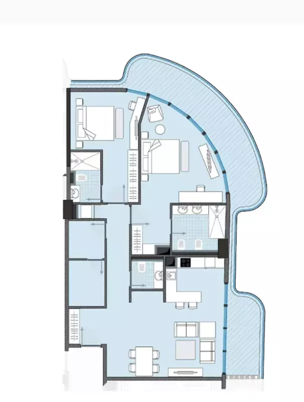 صورة مخطط ارضية الوحدة