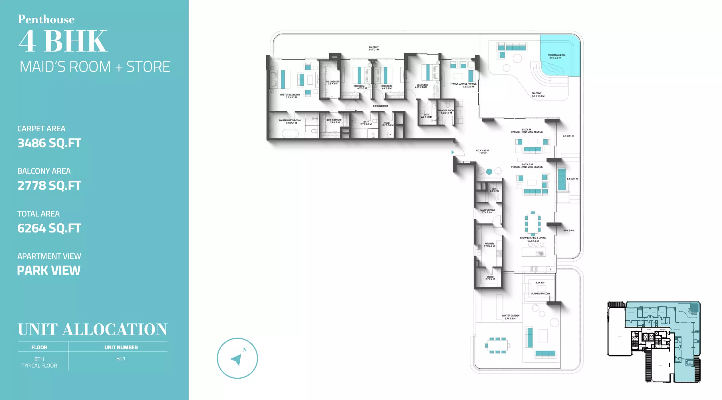Unit floor plan image