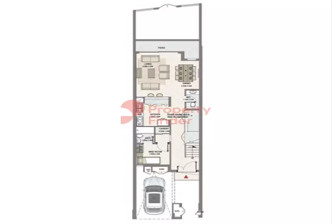 Marbella Villas Phase 2 By Rak — 2BR floor plan
