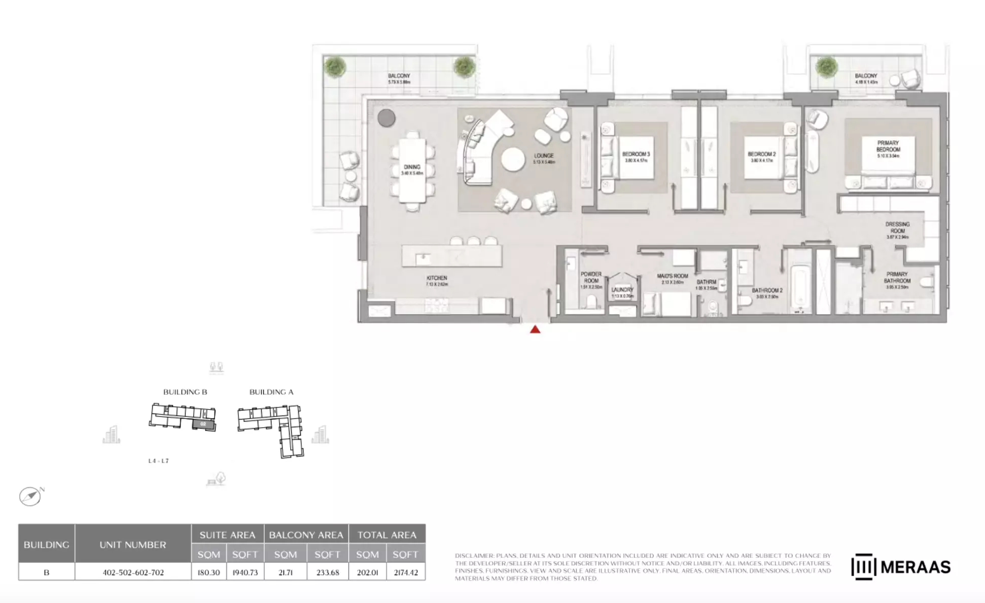 City Walk Crestlane 2 Type 405-Building B, 3 beds