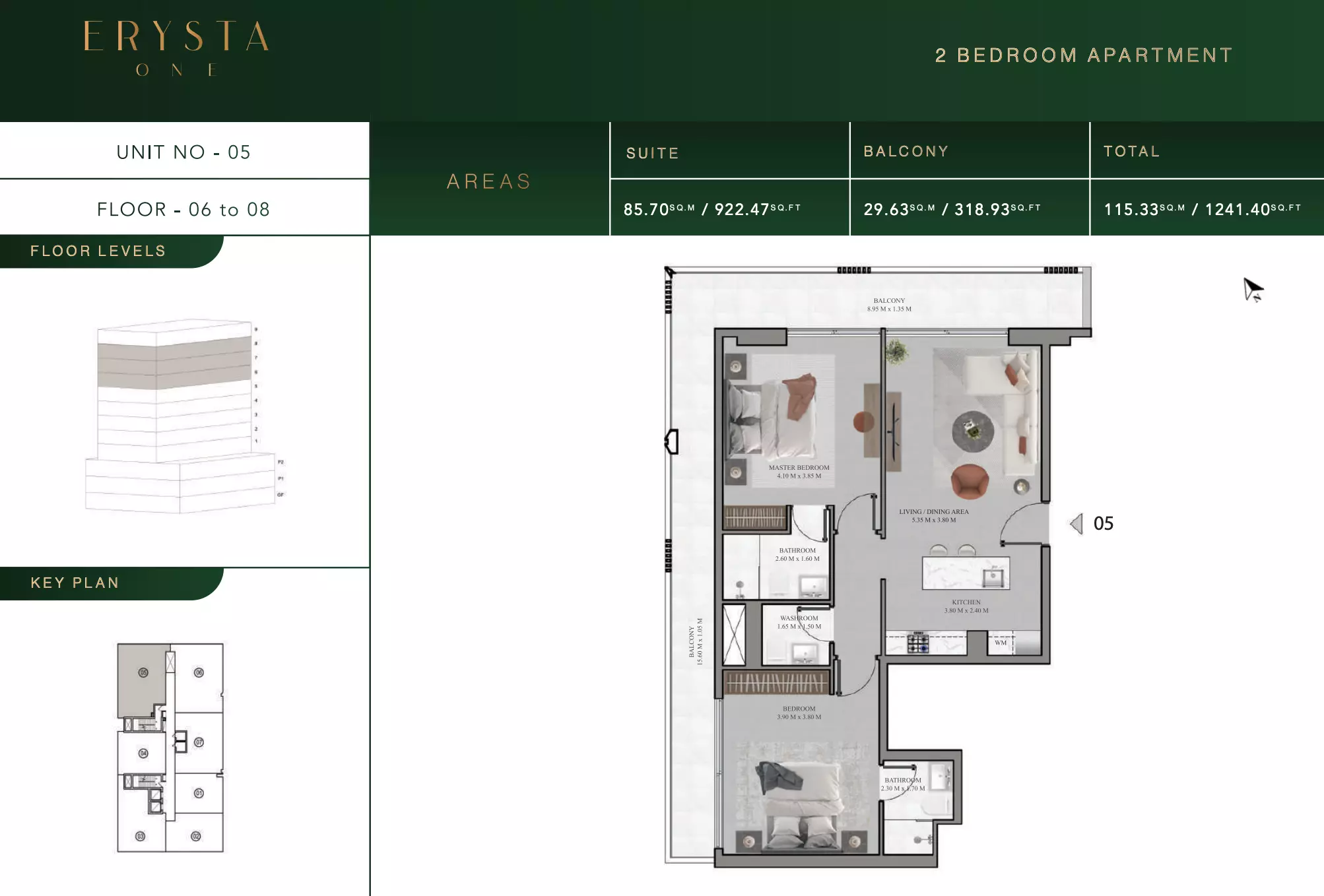 Unit floor plan image