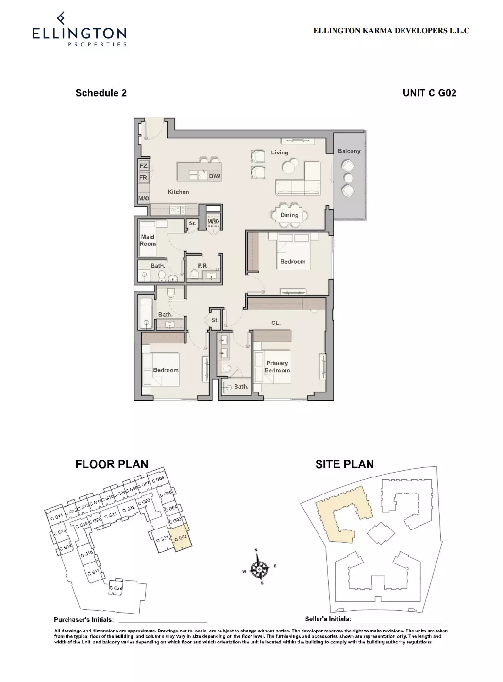 Belgravia Gardens Type CG02 | Building 3, 3 beds