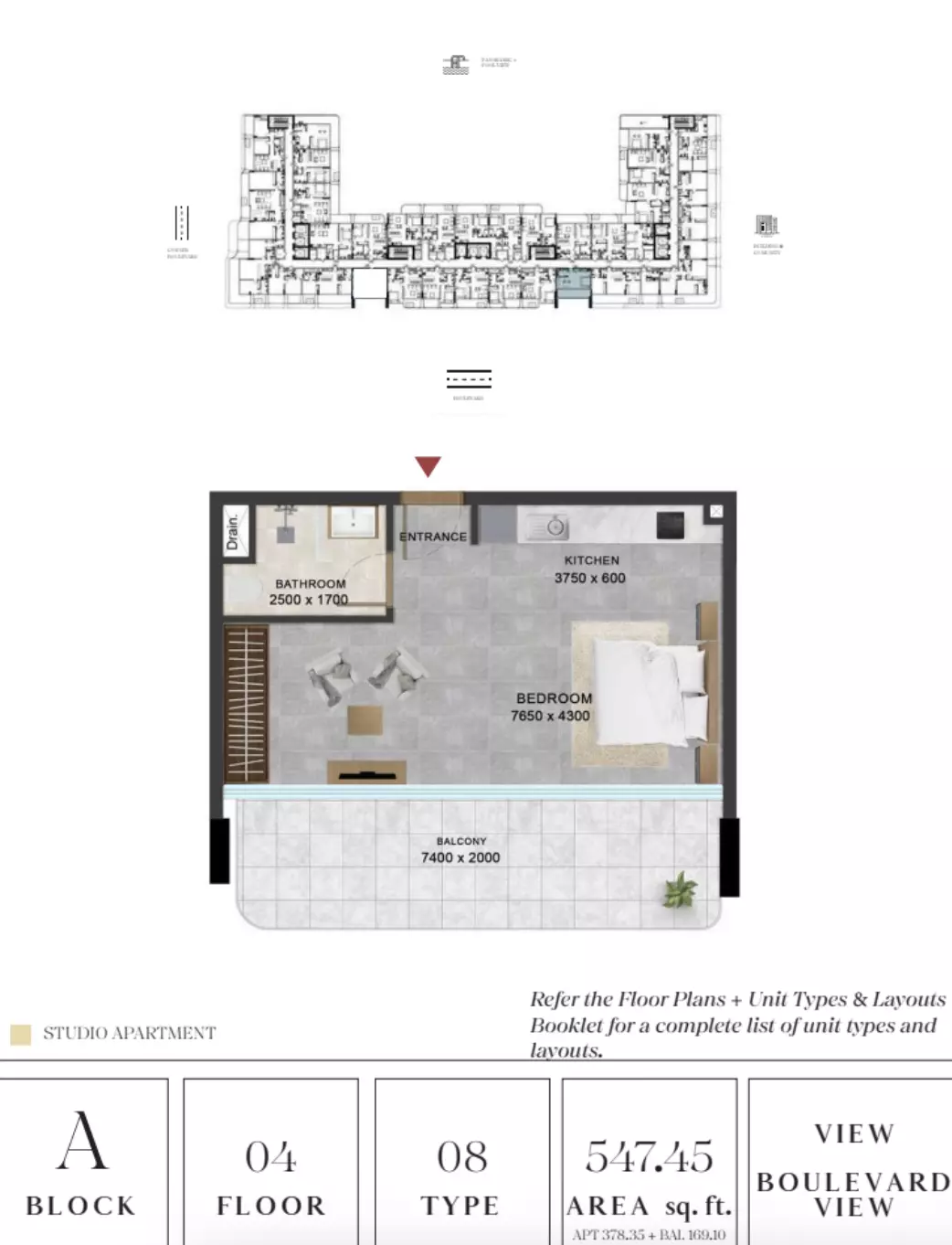 Unit floor plan image
