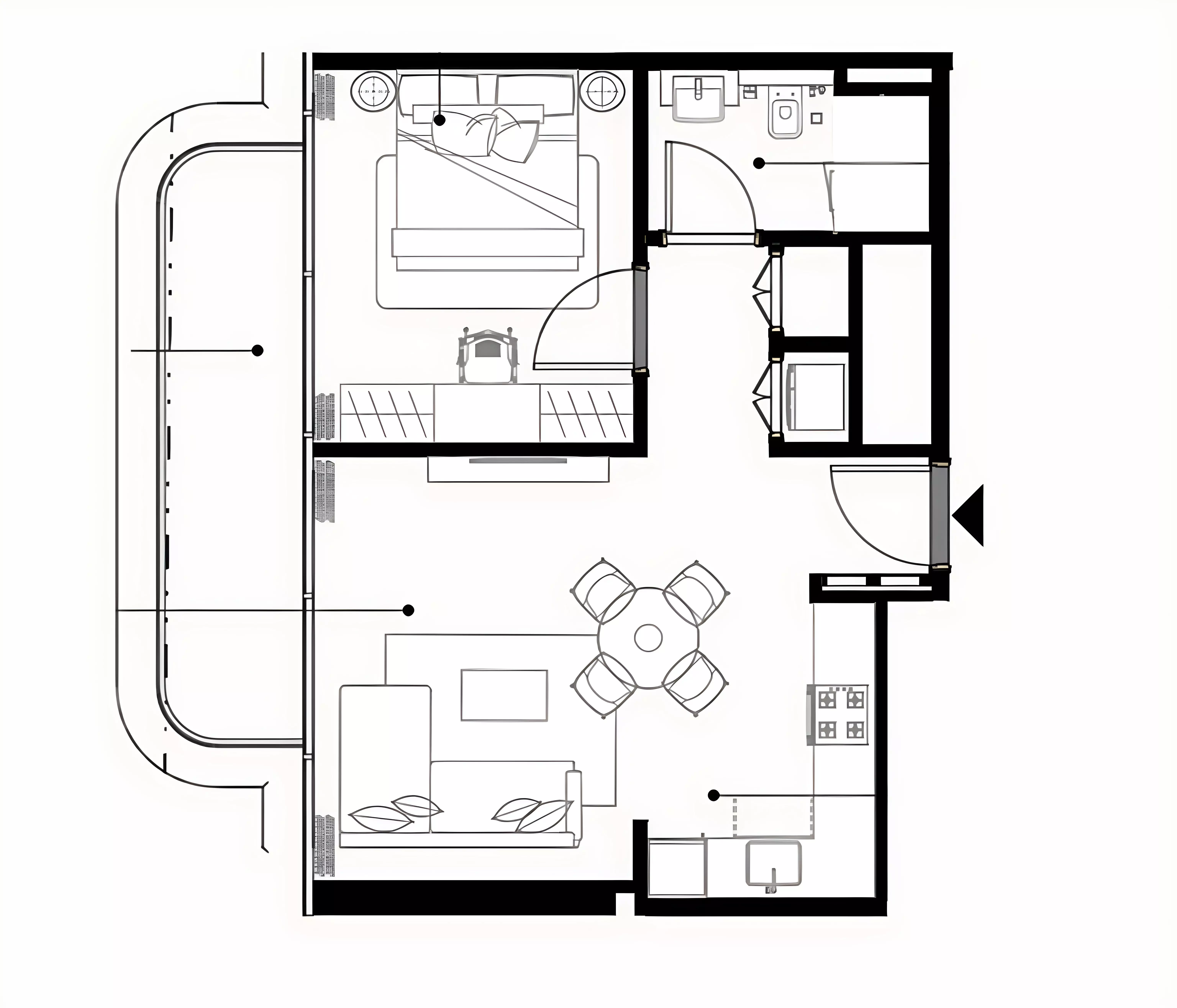 Unit floor plan image
