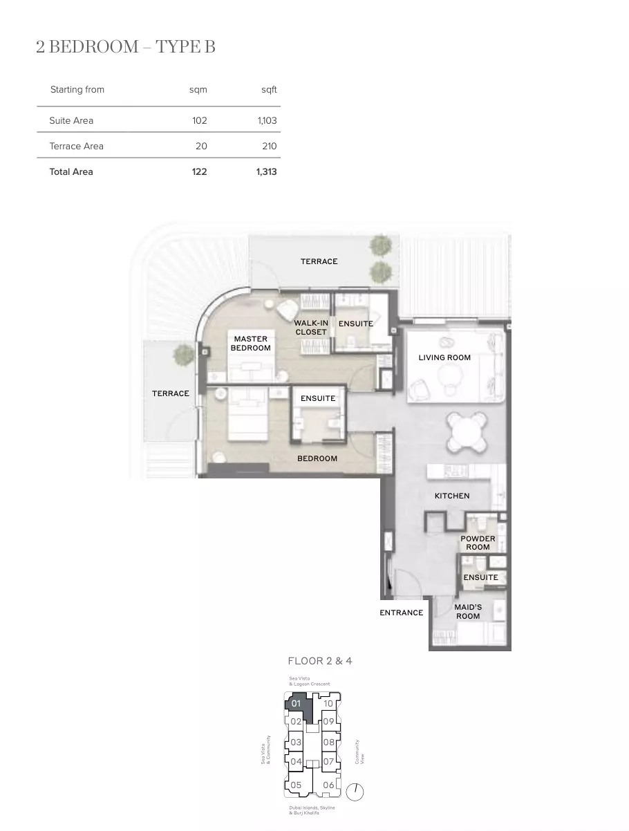 Unit floor plan image