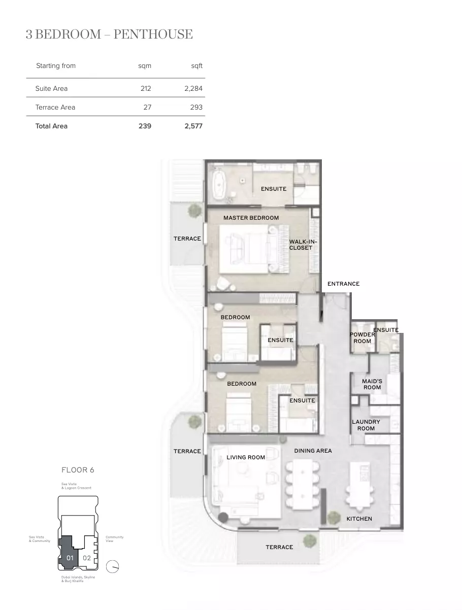 Unit floor plan image