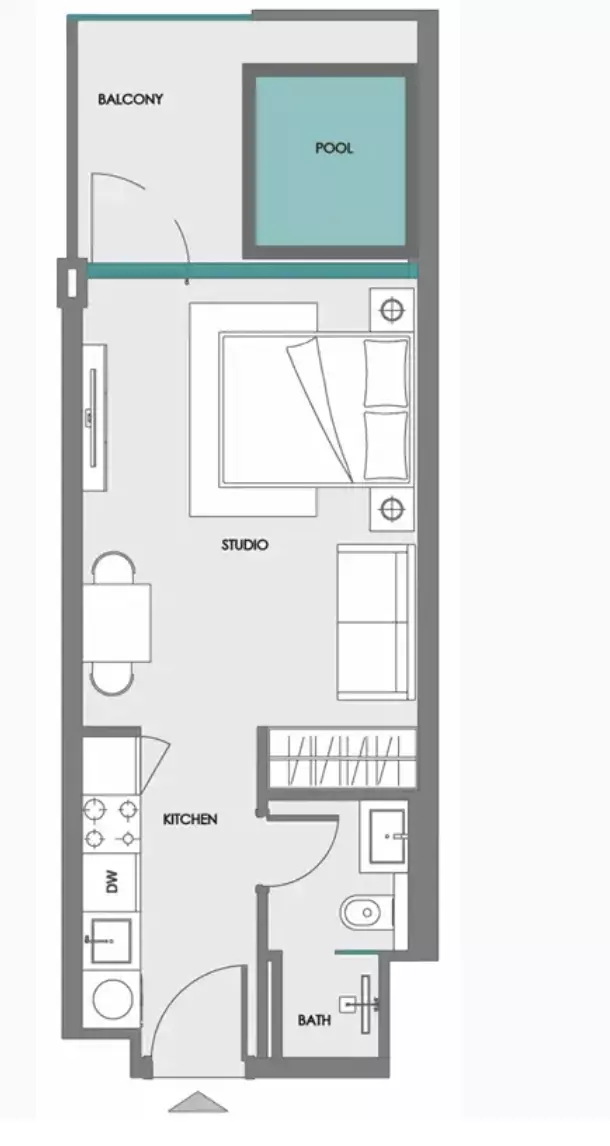 Unit floor plan image