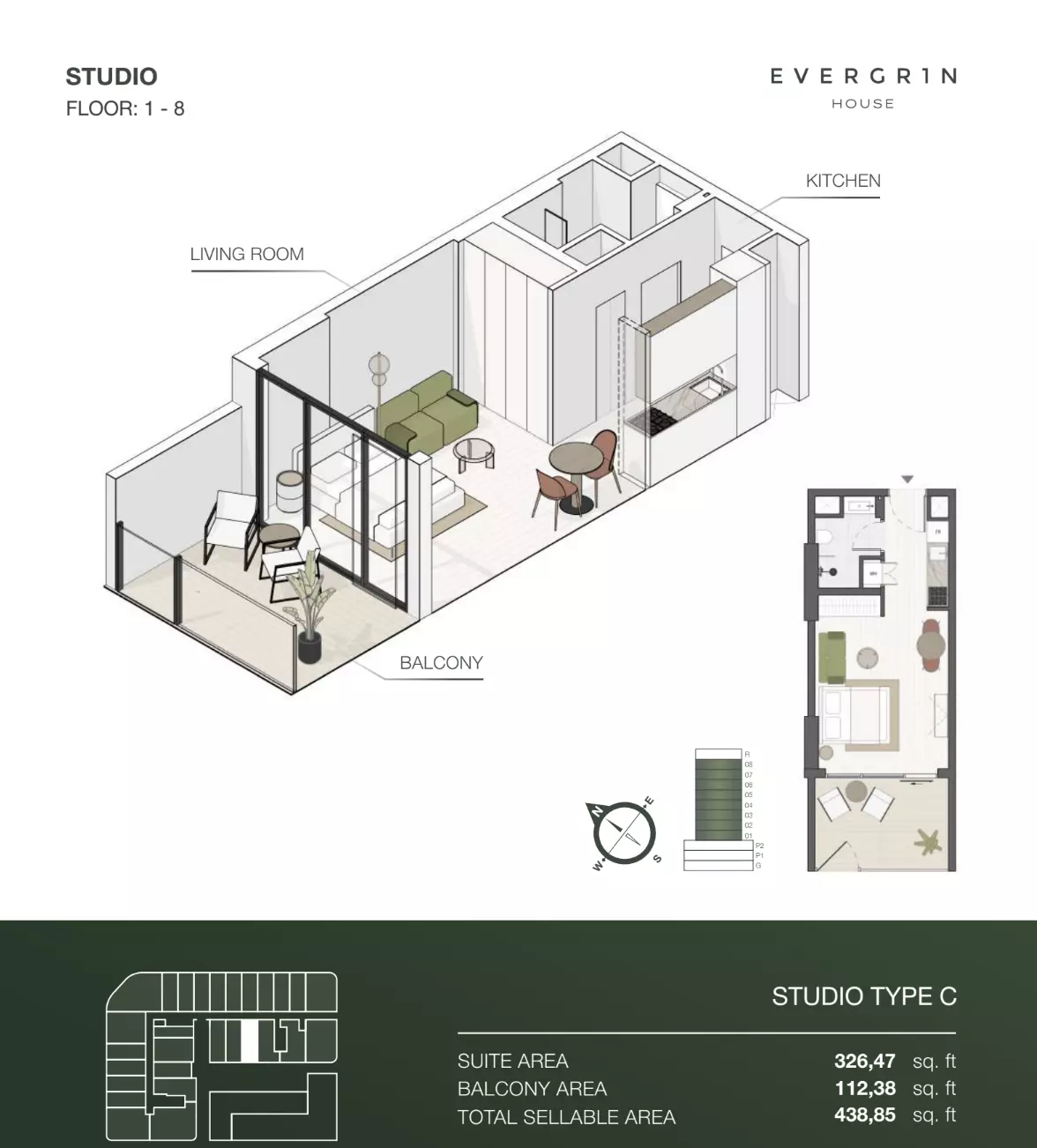 Unit floor plan image