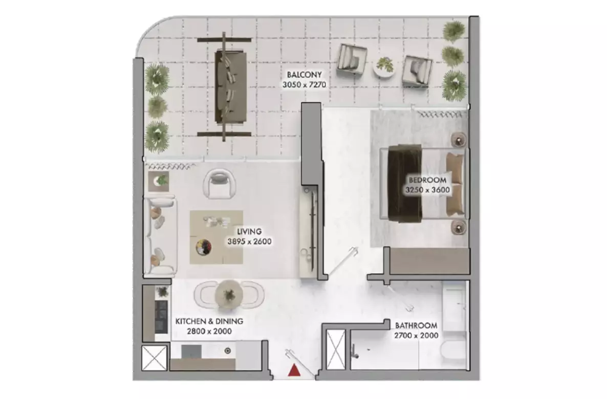 Unit floor plan image