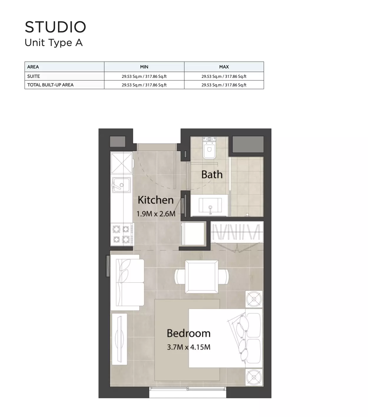 صورة مخطط ارضية الوحدة