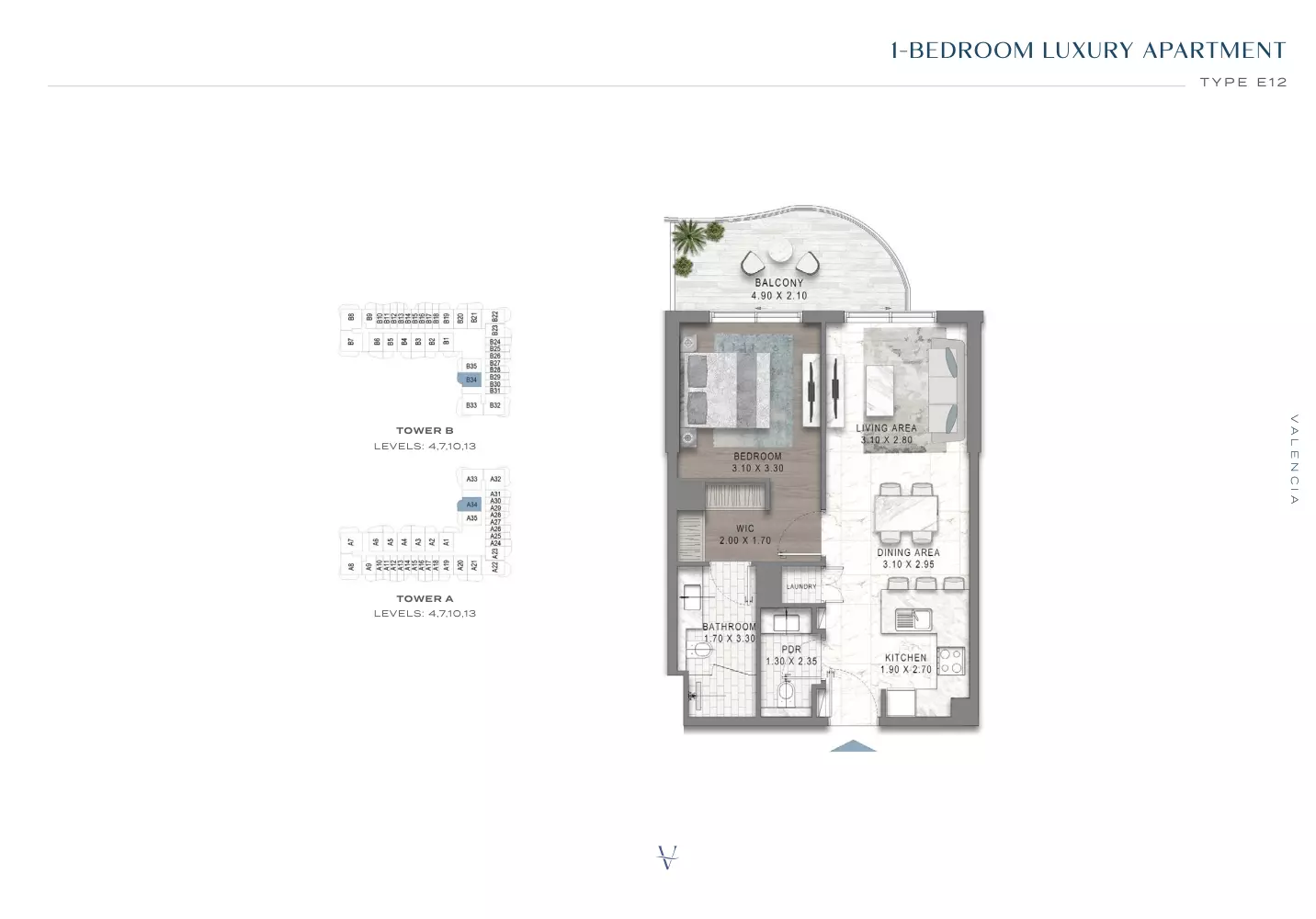 Unit floor plan image
