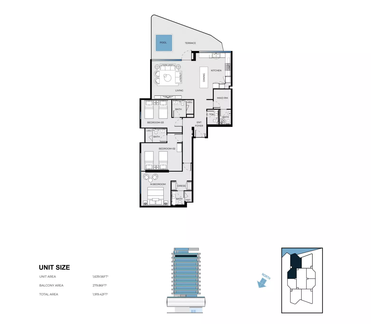Unit floor plan image