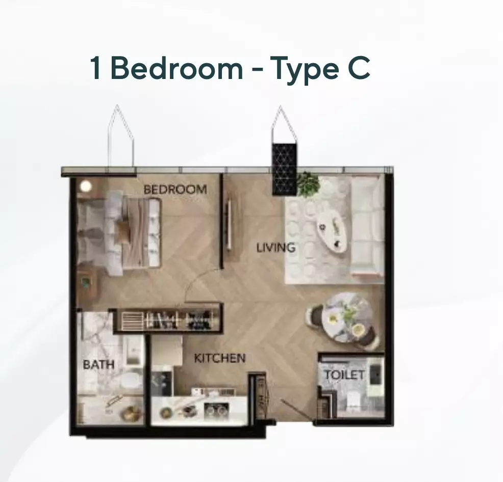 صورة مخطط ارضية الوحدة