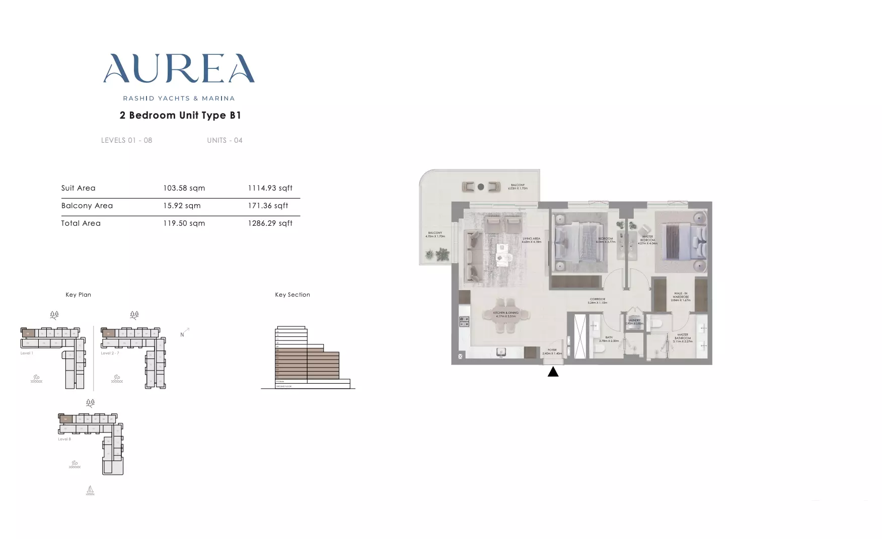 Unit floor plan image