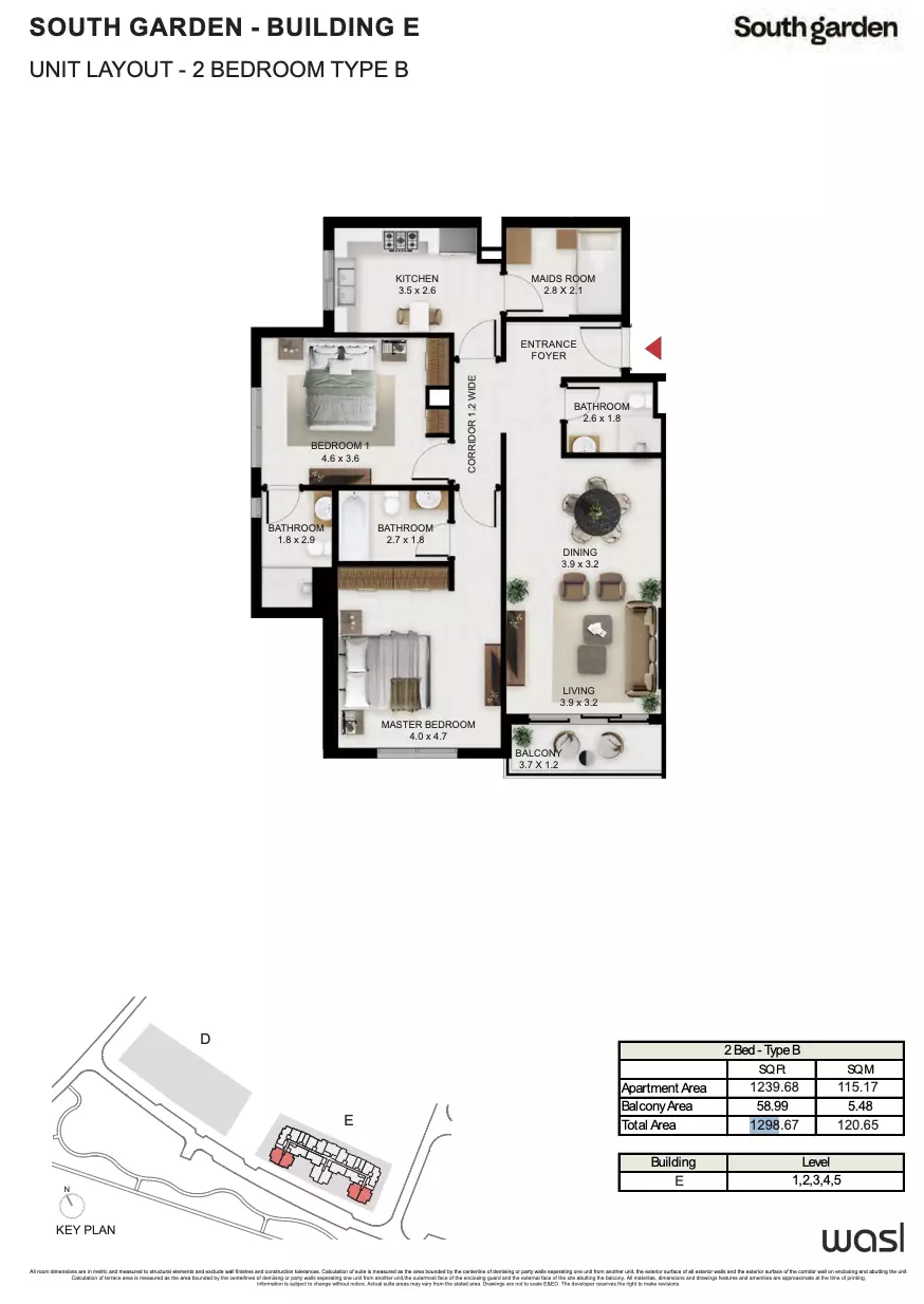 Unit floor plan image