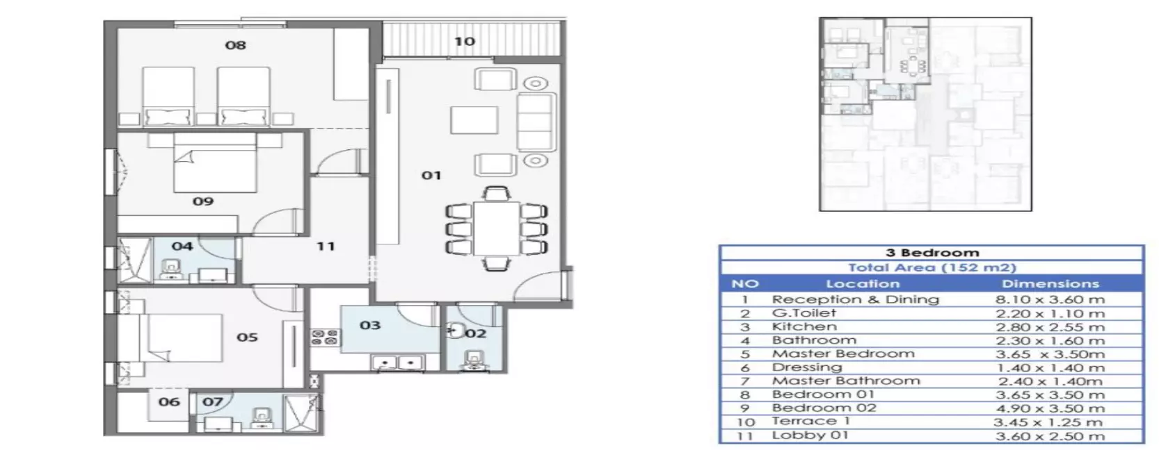 صورة مخطط ارضية الوحدة