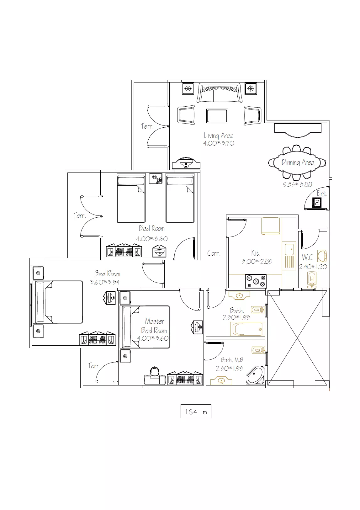 Unit floor plan image