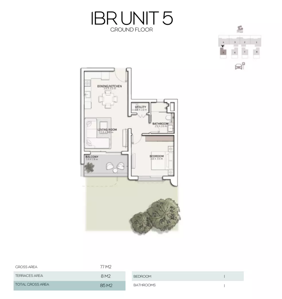 Unit floor plan image