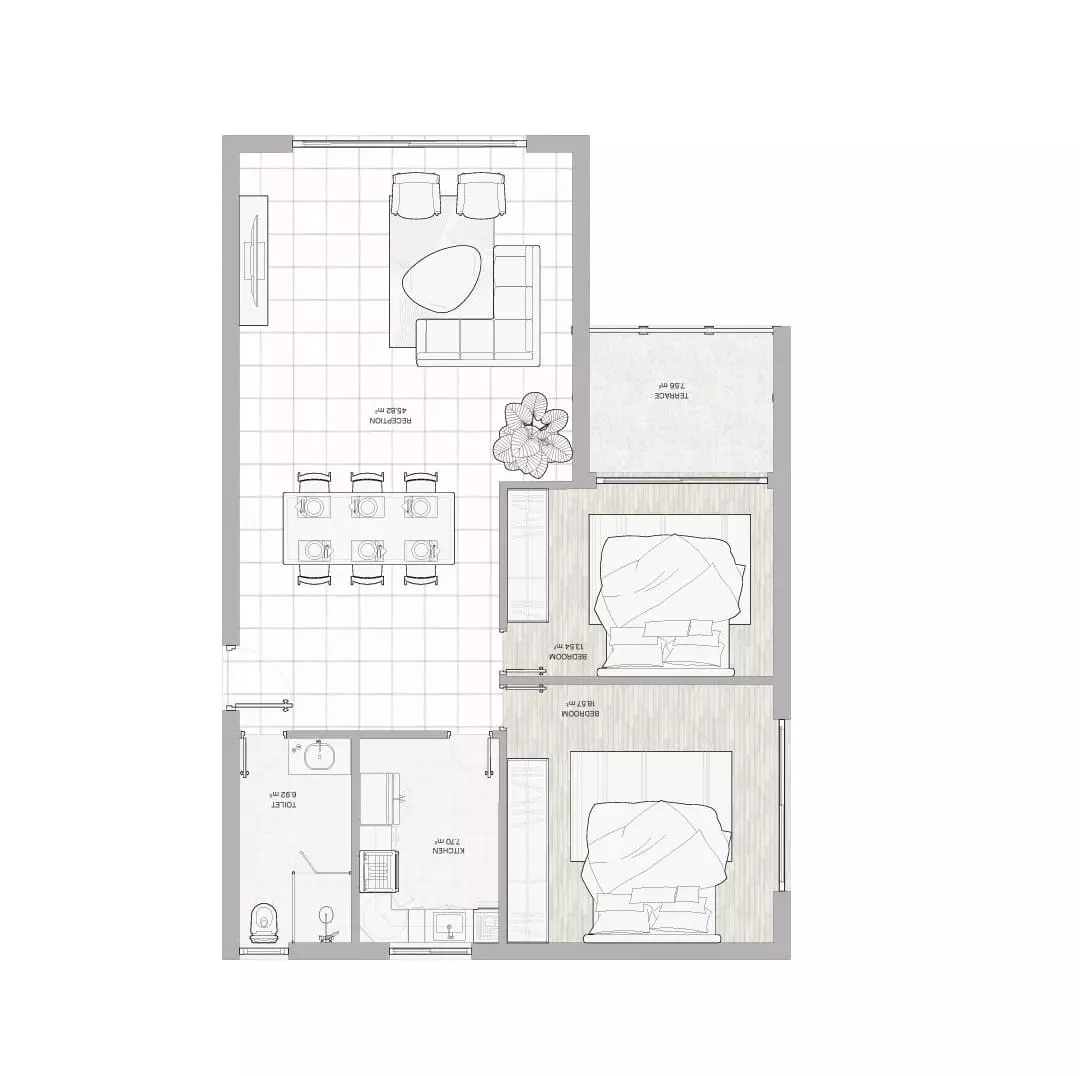 Unit floor plan image