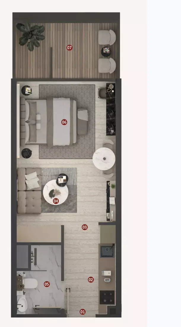 Unit floor plan image