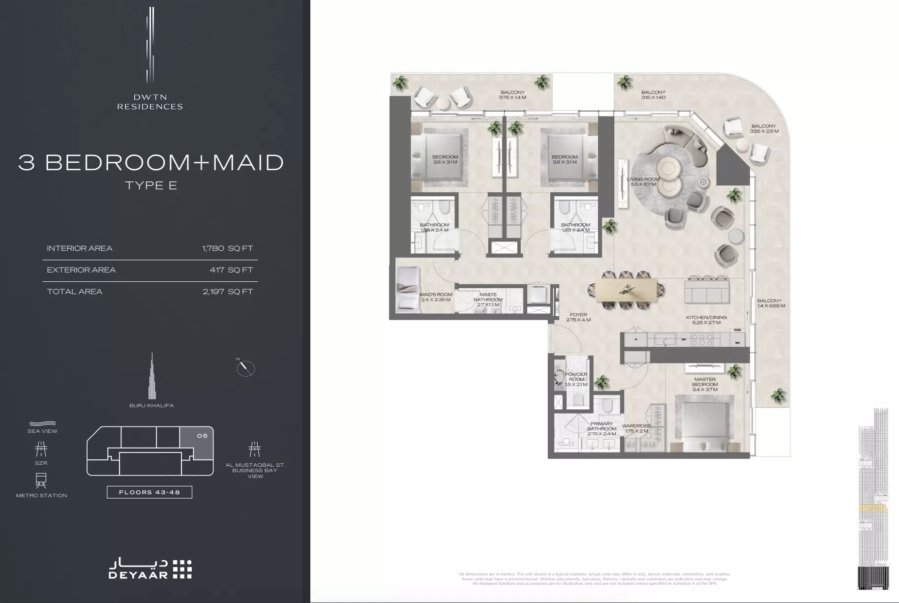 Unit floor plan image